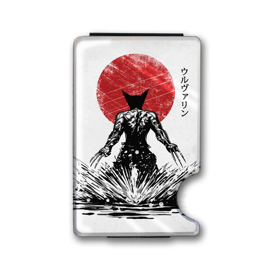 Immortal Plexi Glass Acrylic Backed Metal Wallet