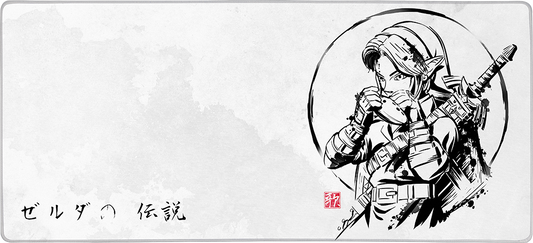 Ink Ocarina X-Large Mouse Pad