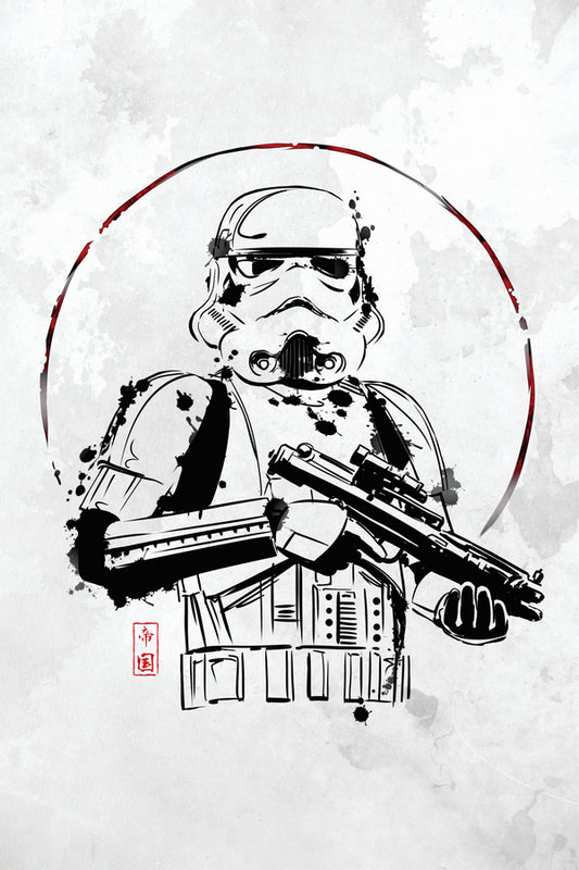 Ink Trooper Plexi Glass Wall Art