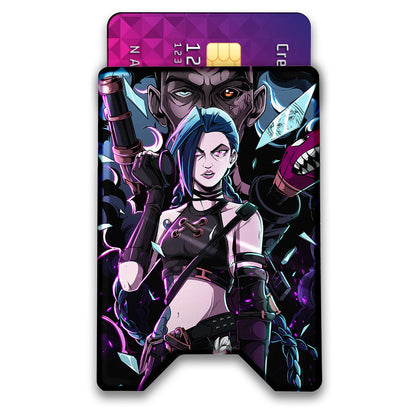 Instigator Plexi Glass Acrylic Backed 3D Printed Ultra Slim and Compact Wallet