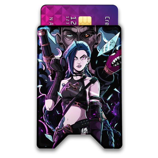 Instigator Plexi Glass Acrylic Backed 3D Printed Ultra Slim and Compact Wallet