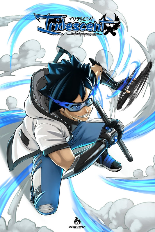 Iridescent VOL 1 Cover Plexi Glass Wall Art