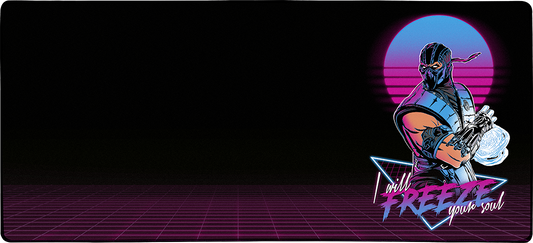 I will freeze your soul X-Large Mouse Pad