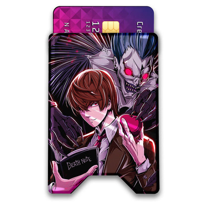 Justice Plexi Glass Acrylic Backed 3D Printed Ultra Slim and Compact Wallet