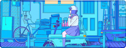 Karaoke Box Large Mouse Pad