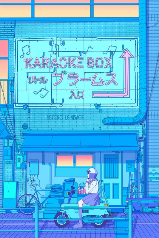 Karaoke Box Plexi Glass Wall Art