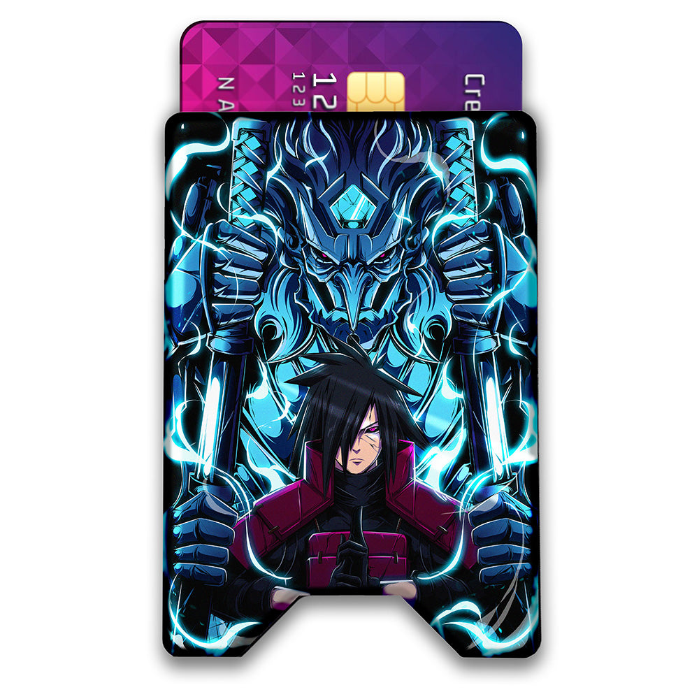 Katana Ghost Plexi Glass Acrylic Backed 3D Printed Ultra Slim and Compact Wallet