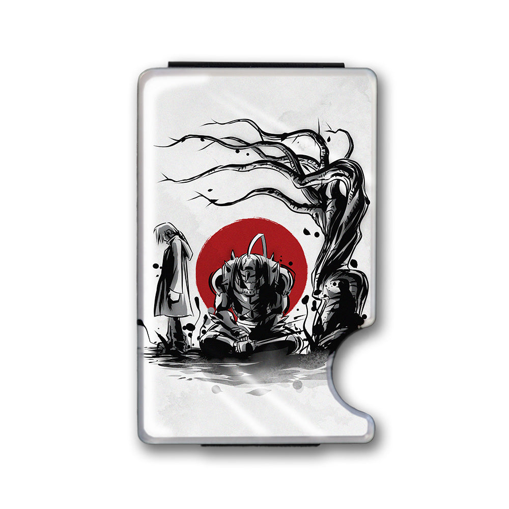 Keeping A Promise Plexi Glass Acrylic Backed Metal Wallet