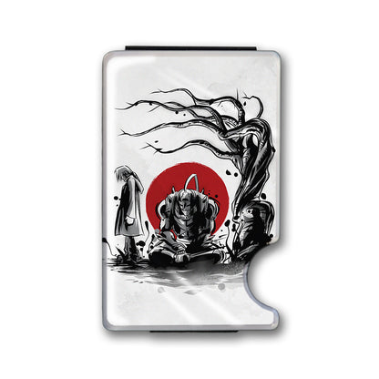 Keeping A Promise Plexi Glass Acrylic Backed Metal Wallet