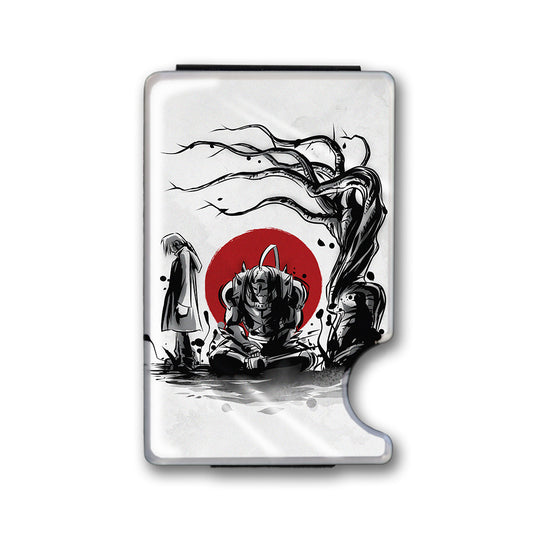 Keeping A Promise Plexi Glass Acrylic Backed Metal Wallet