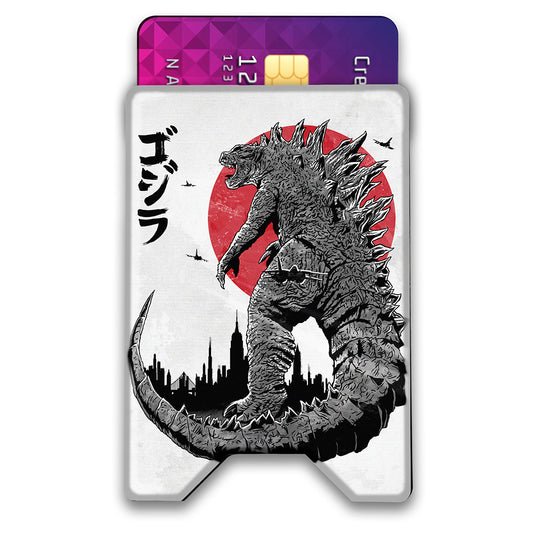King Under the Sun Plexi Glass Acrylic Backed 3D Printed Ultra Slim and Compact Wallet