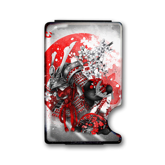 Kokoro Plexi Glass Acrylic Backed Metal Wallet