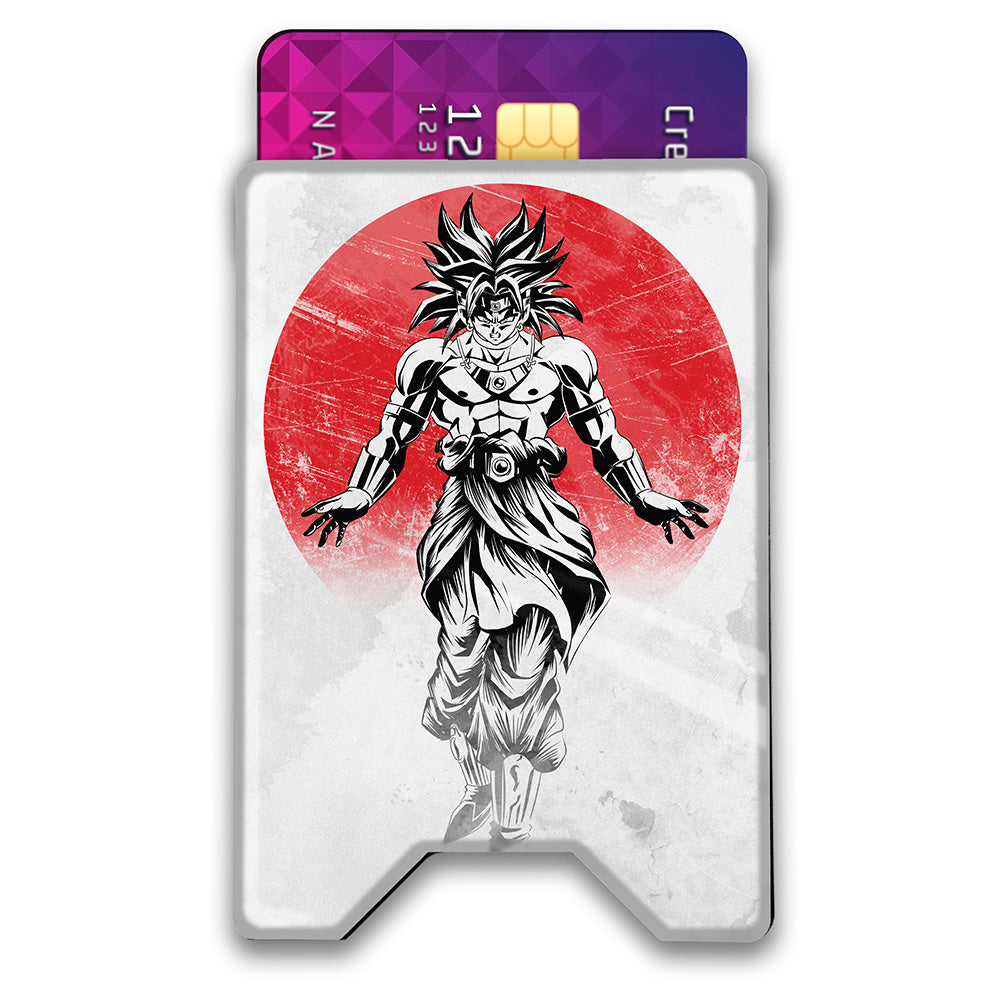 Legendary Man Plexi Glass Acrylic Backed 3D Printed Ultra Slim and Compact Wallet