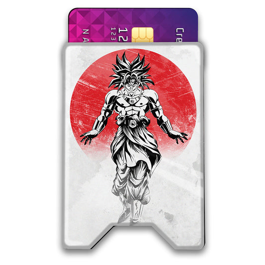 Legendary Man Plexi Glass Acrylic Backed 3D Printed Ultra Slim and Compact Wallet