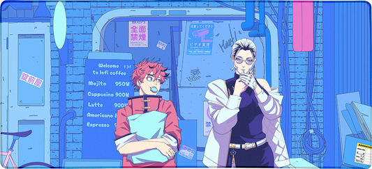 Lofi Coffee X-Large Mouse Pad