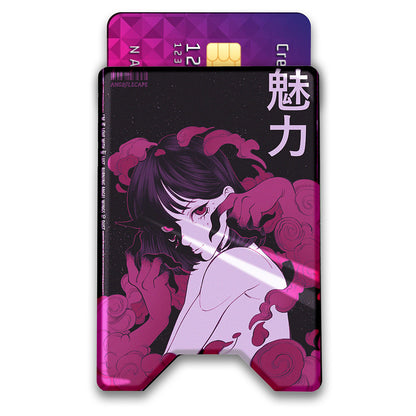 Lust Plexi Glass Acrylic Backed 3D Printed Ultra Slim and Compact Wallet