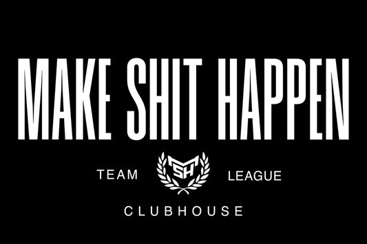 Make Shit Happen Plexi Glass Wall Art