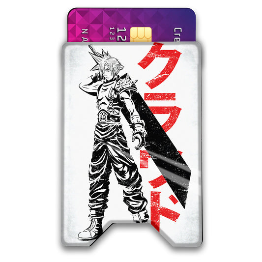 Mercenary Plexi Glass Acrylic Backed 3D Printed Ultra Slim and Compact Wallet