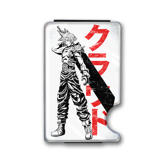 Mercenary Plexi Glass Acrylic Backed Metal Wallet