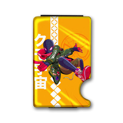 Miles Ahead Plexi Glass Acrylic Backed Metal Wallet