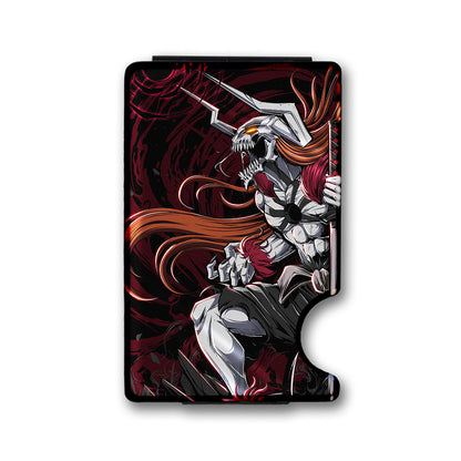 Monstrous Power Plexi Glass Acrylic Backed Metal Wallet
