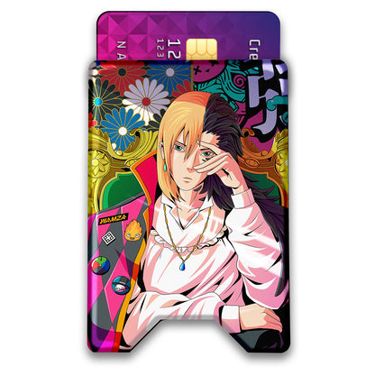 Moody Wizard Plexi Glass Acrylic Backed 3D Printed Ultra Slim and Compact Wallet