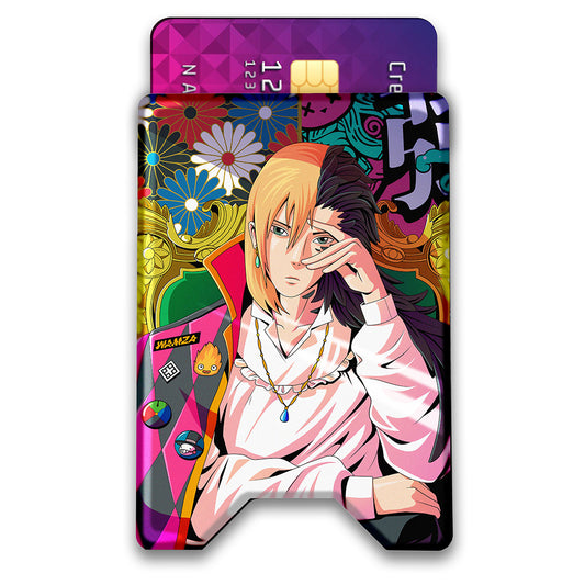 Moody Wizard Plexi Glass Acrylic Backed 3D Printed Ultra Slim and Compact Wallet