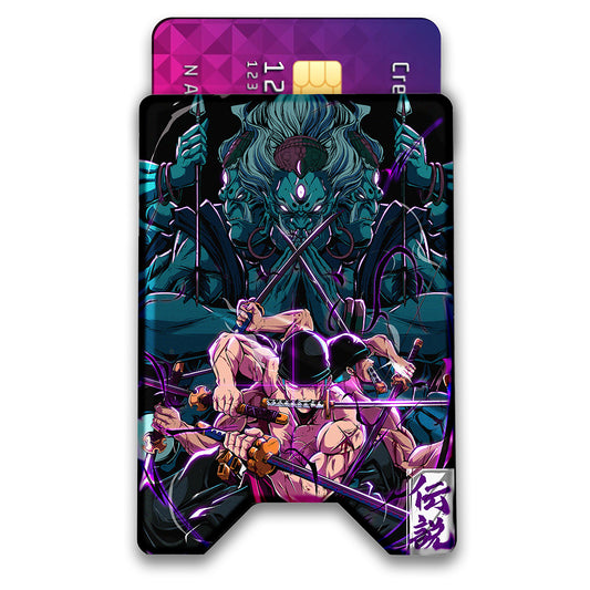 No Prisoners Plexi Glass Acrylic Backed 3D Printed Ultra Slim and Compact Wallet