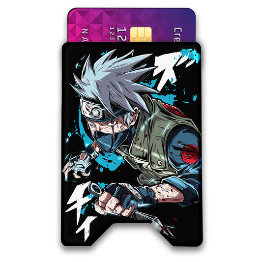 One Eye Opened Plexi Glass Acrylic Backed 3D Printed Ultra Slim and Compact Wallet