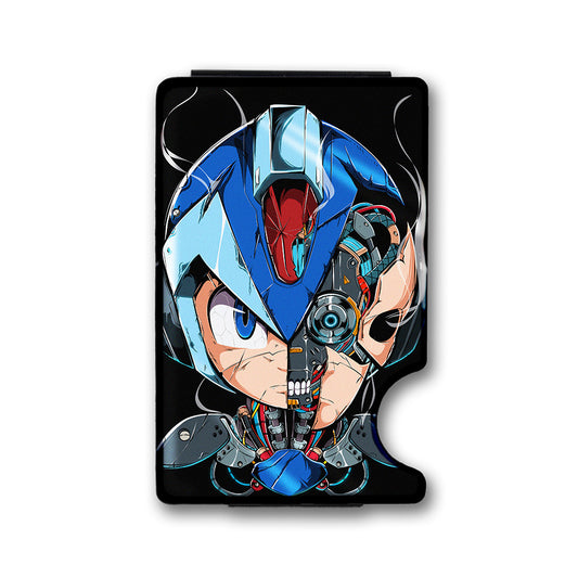 On the Inside Plexi Glass Acrylic Backed Metal Wallet