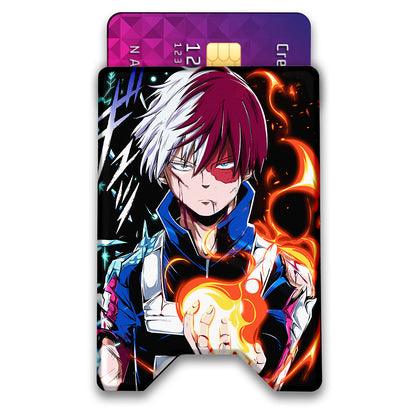 Opposing Elements Plexi Glass Acrylic Backed 3D Printed Ultra Slim and Compact Wallet