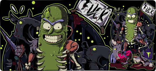 Pickled Monster X-Large Mouse Pad