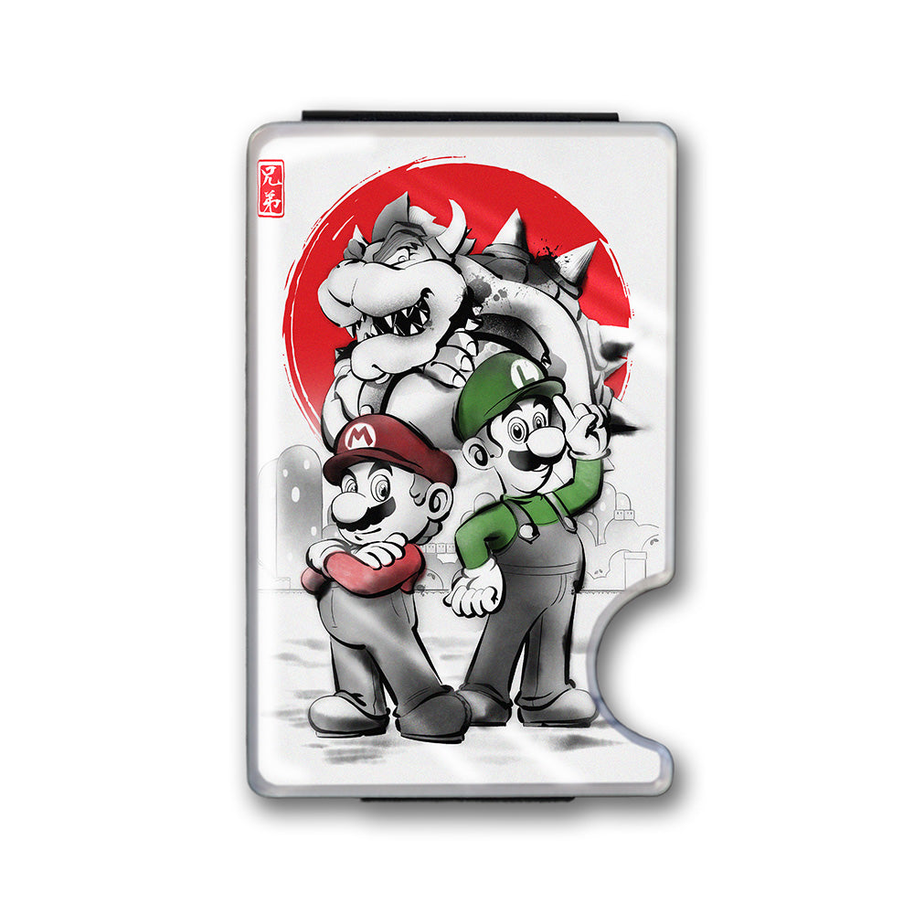 Plumbers Under the Sun Plexi Glass Acrylic Backed Metal Wallet