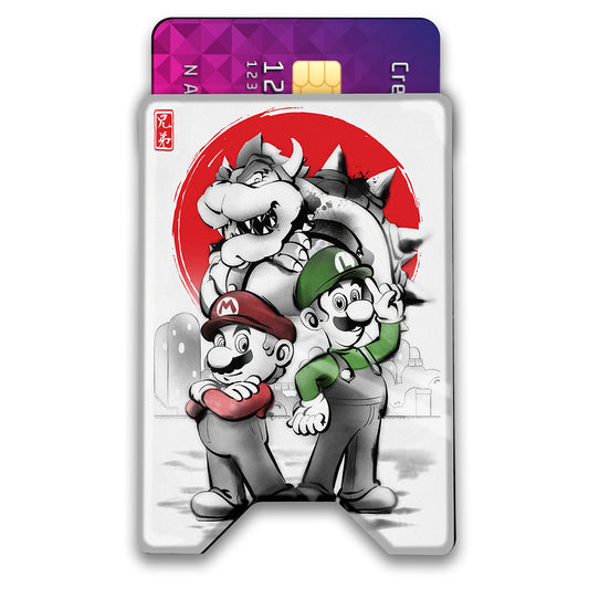 Plumbers Under the Sun Plexi Glass Acrylic Backed 3D Printed Ultra Slim and Compact Wallet