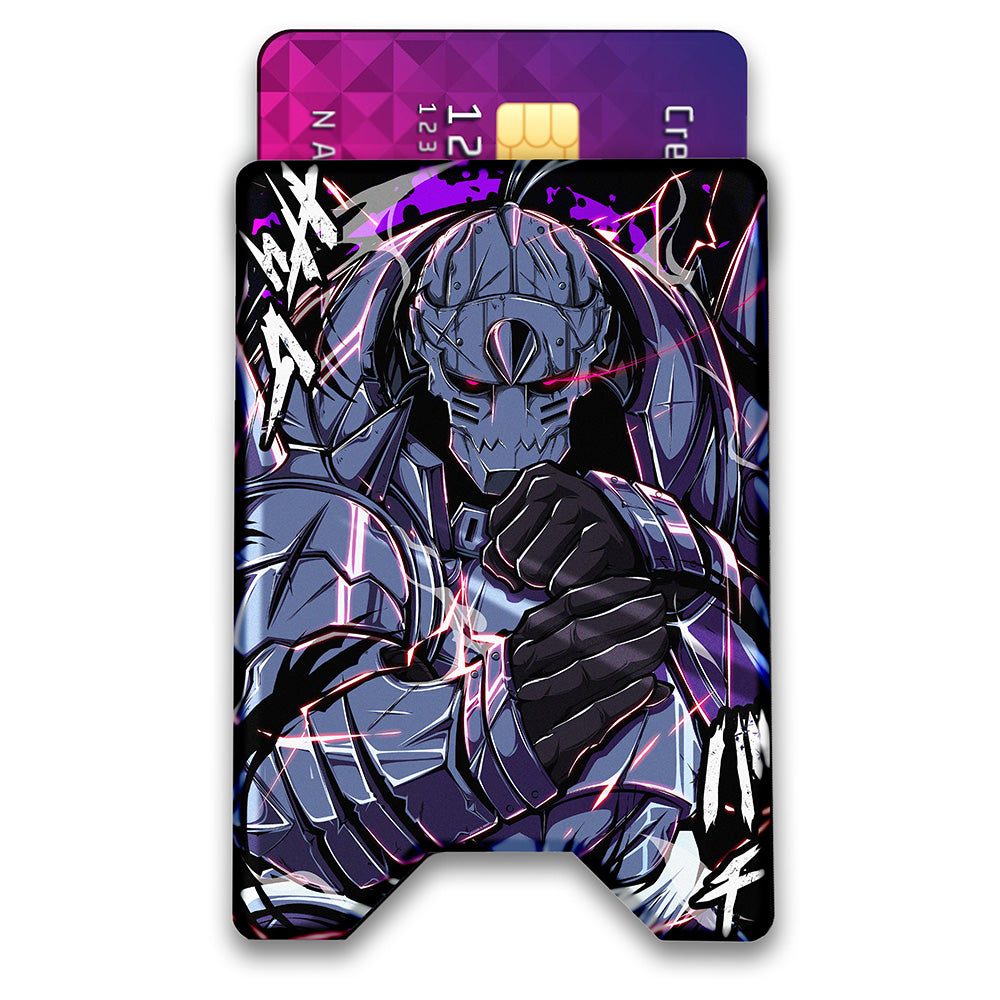 Possessed Fighting Suit Plexi Glass Acrylic Backed 3D Printed Ultra Slim and Compact Wallet