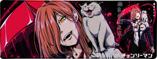 Power Hungry Devil Large Mouse Pad