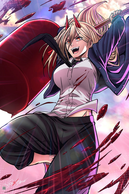 Powerful Hammer Plexi Glass Wall Art