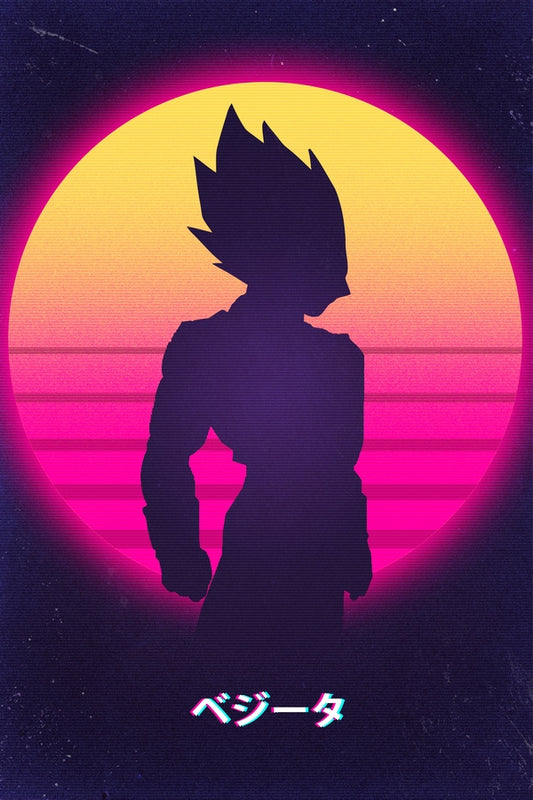 Prince in Retro Plexi Glass Wall Art