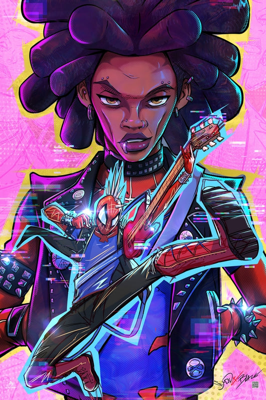 Punk Rock Hero Plexi Glass Wall Art