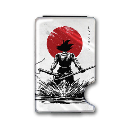 Pure of Heart Warrior Plexi Glass Acrylic Backed Metal Wallet