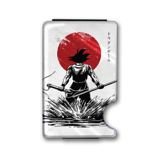 Pure of Heart Warrior Plexi Glass Acrylic Backed Metal Wallet