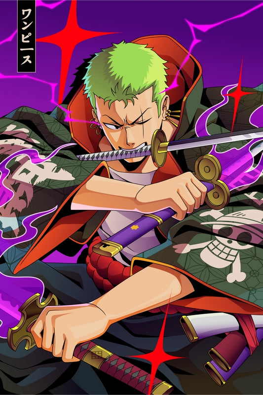 Purple Blaze Plexi Glass Wall Art