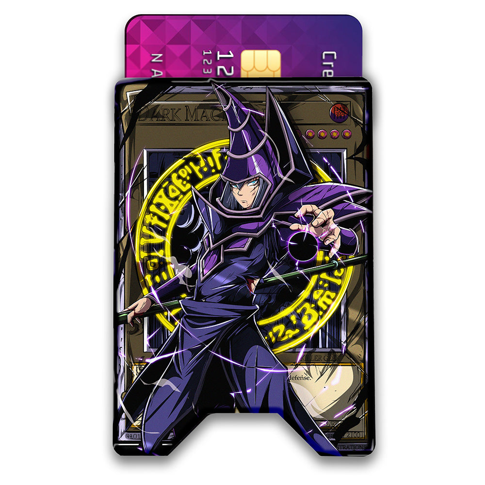 Purple Stance Plexi Glass Acrylic Backed 3D Printed Ultra Slim and Compact Wallet