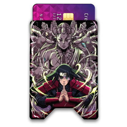 Quick Ninja Leader Plexi Glass Acrylic Backed 3D Printed Ultra Slim and Compact Wallet