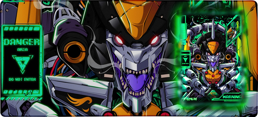 Raging Mech Suit X-Large Mouse Pad