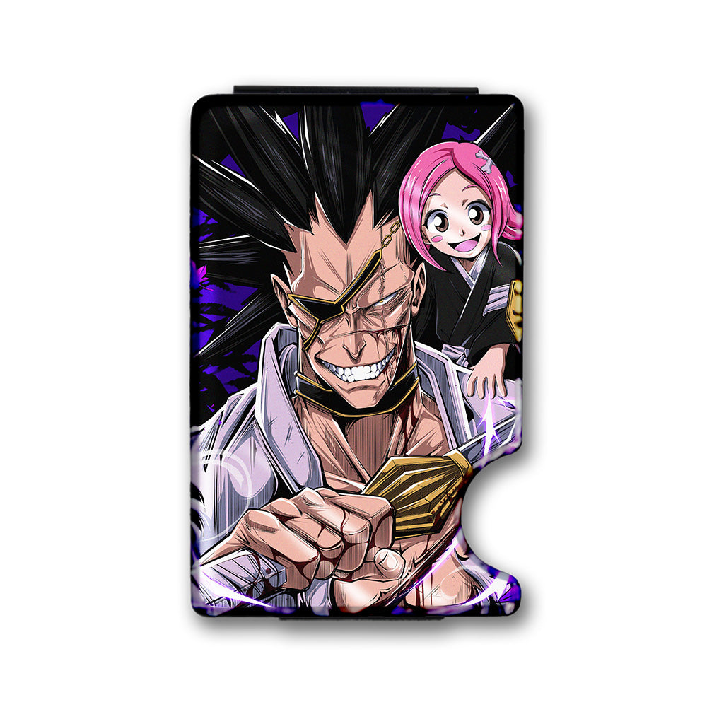 Ready For a Fight Plexi Glass Acrylic Backed Metal Wallet