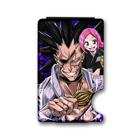 Ready For a Fight Plexi Glass Acrylic Backed Metal Wallet