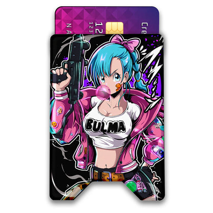 Ready Set Go Plexi Glass Acrylic Backed 3D Printed Ultra Slim and Compact Wallet