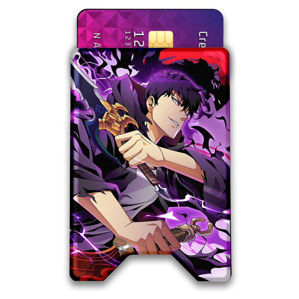 Ready to Level Plexi Glass Acrylic Backed 3D Printed Ultra Slim and Compact Wallet