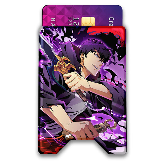 Ready to Level Plexi Glass Acrylic Backed 3D Printed Ultra Slim and Compact Wallet